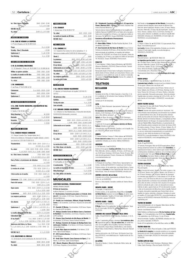 ABC MADRID 16-08-2004 página 52