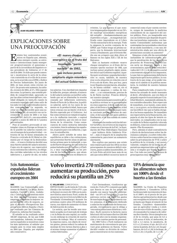ABC MADRID 16-08-2004 página 62