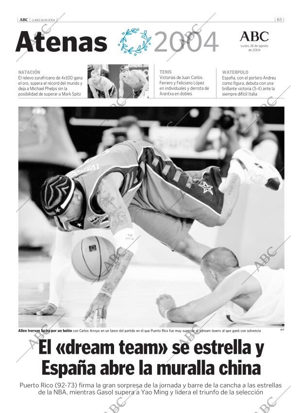 ABC MADRID 16-08-2004 página 63