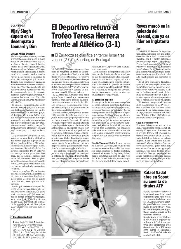 ABC MADRID 16-08-2004 página 80