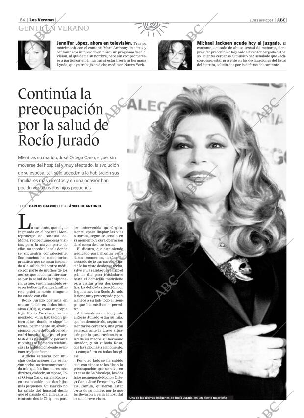 ABC MADRID 16-08-2004 página 84