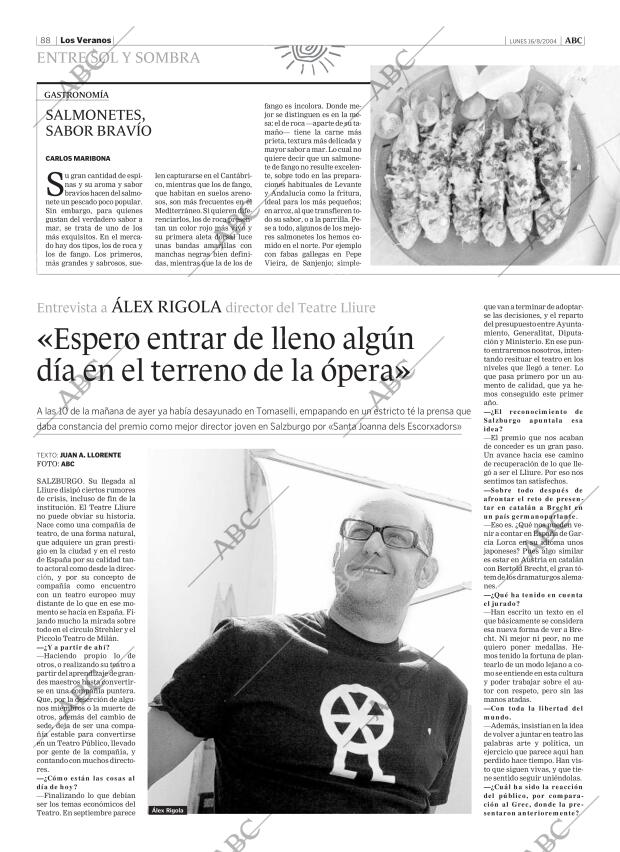 ABC MADRID 16-08-2004 página 88