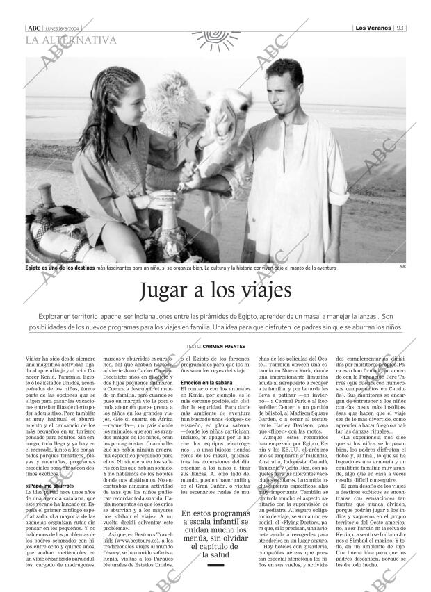 ABC MADRID 16-08-2004 página 93