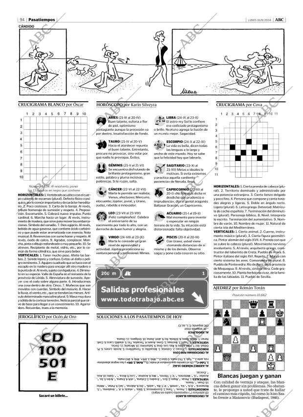 ABC MADRID 16-08-2004 página 94