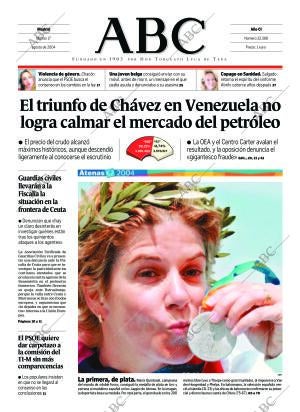 ABC MADRID 17-08-2004 página 1