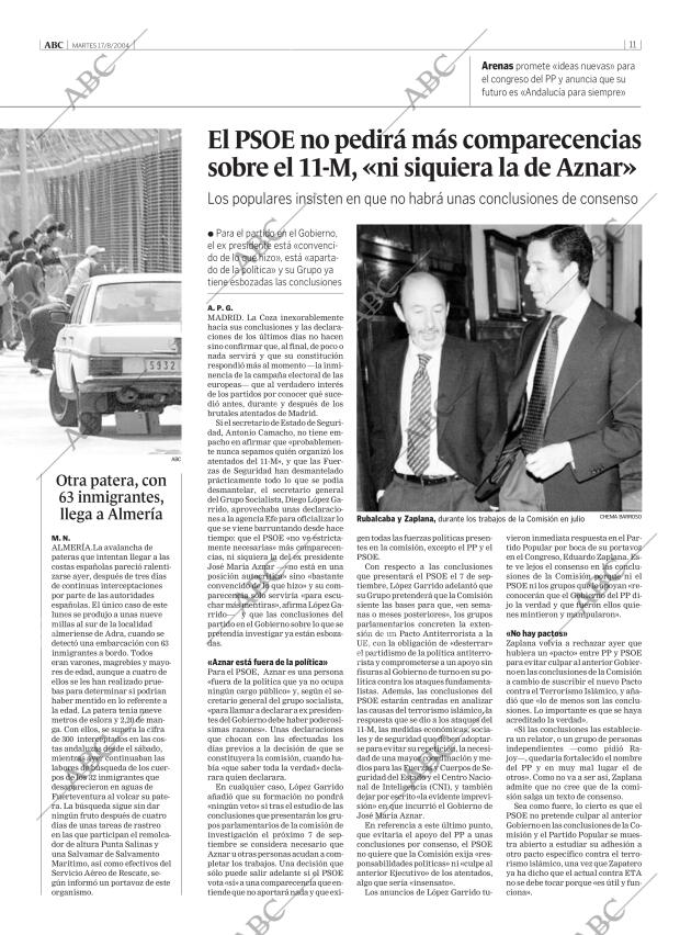 ABC MADRID 17-08-2004 página 11