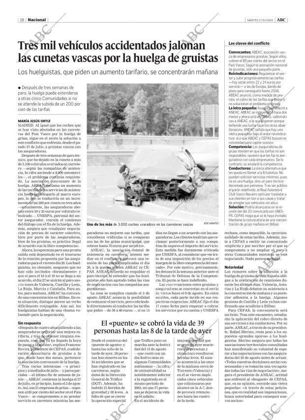 ABC MADRID 17-08-2004 página 18