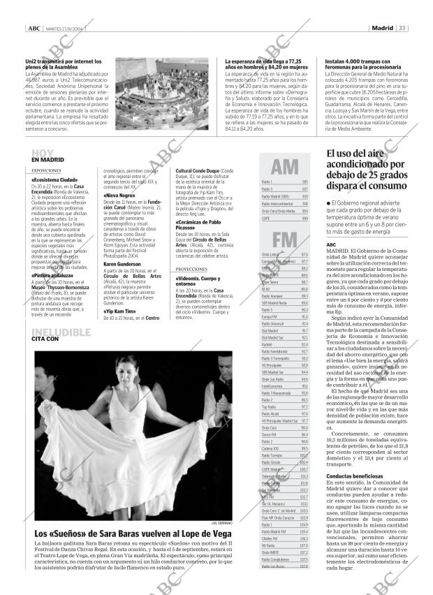 ABC MADRID 17-08-2004 página 33