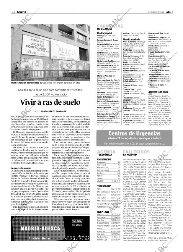 ABC MADRID 17-08-2004 página 34