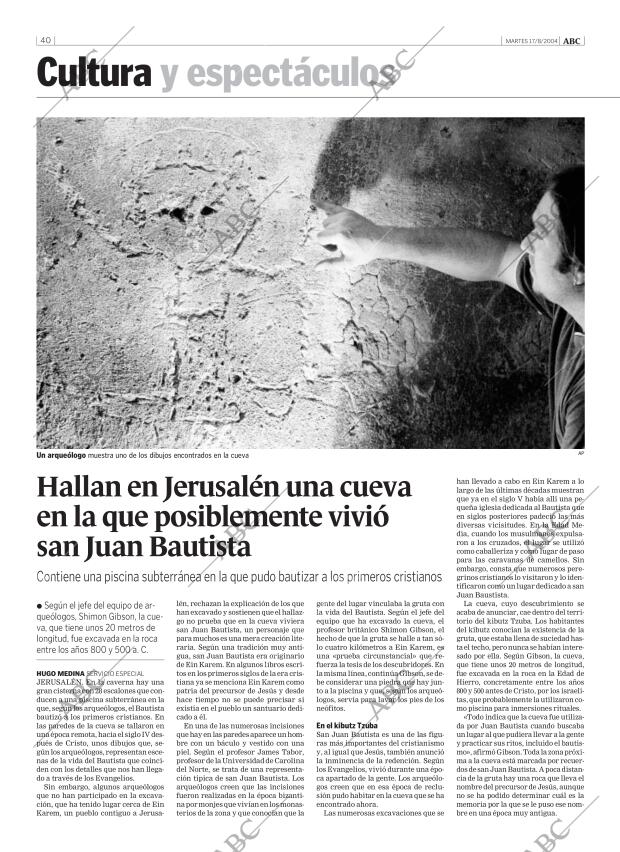 ABC MADRID 17-08-2004 página 40