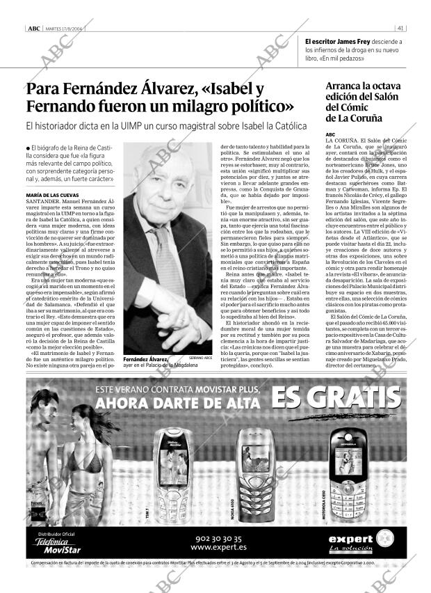 ABC MADRID 17-08-2004 página 41