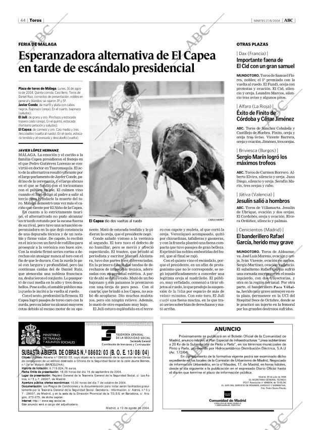 ABC MADRID 17-08-2004 página 44