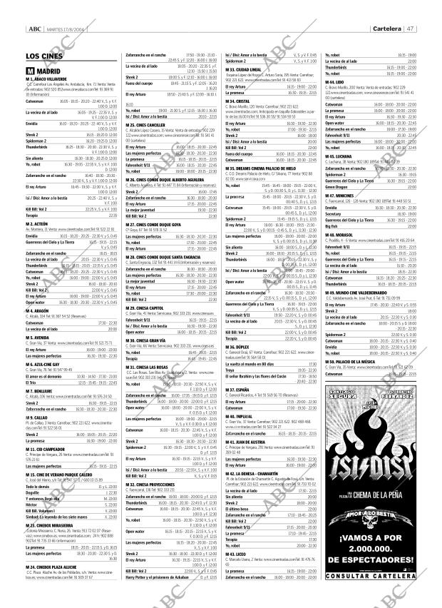 ABC MADRID 17-08-2004 página 47