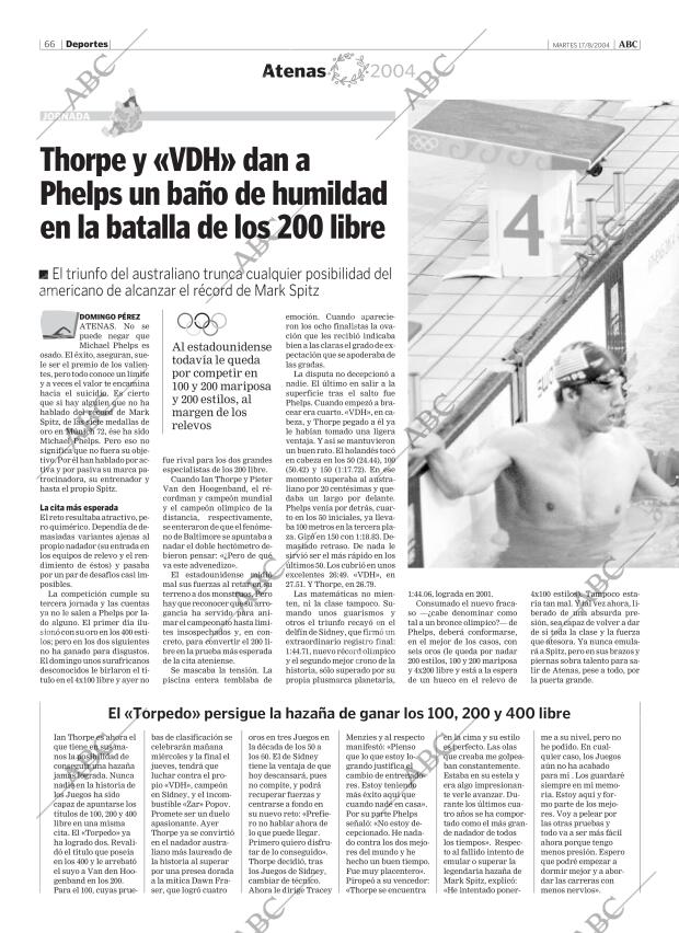 ABC MADRID 17-08-2004 página 66