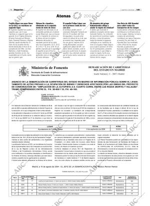 ABC MADRID 17-08-2004 página 76