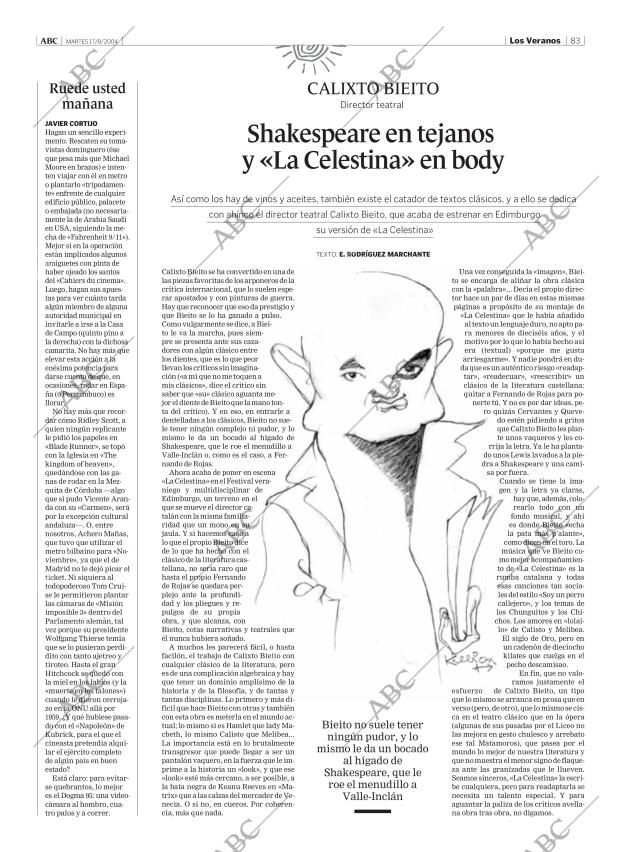 ABC MADRID 17-08-2004 página 83