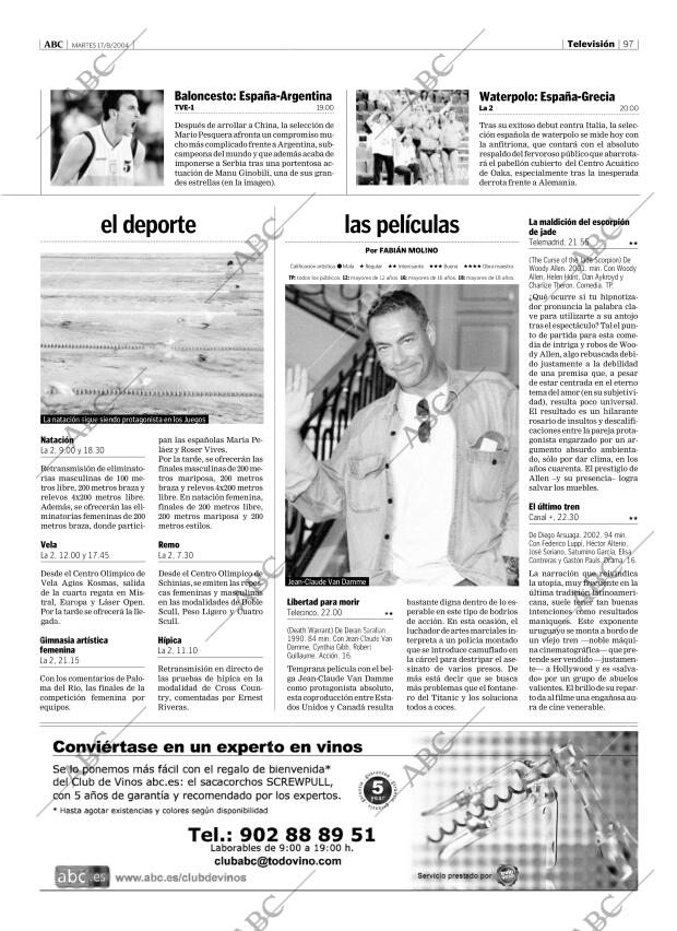 ABC MADRID 17-08-2004 página 97
