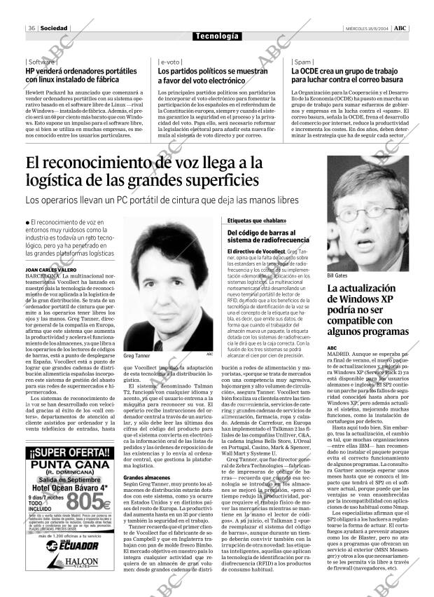 ABC MADRID 18-08-2004 página 36