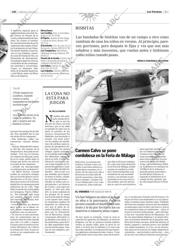 ABC MADRID 18-08-2004 página 89
