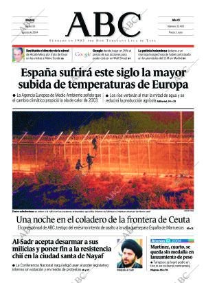 ABC MADRID 19-08-2004 página 1