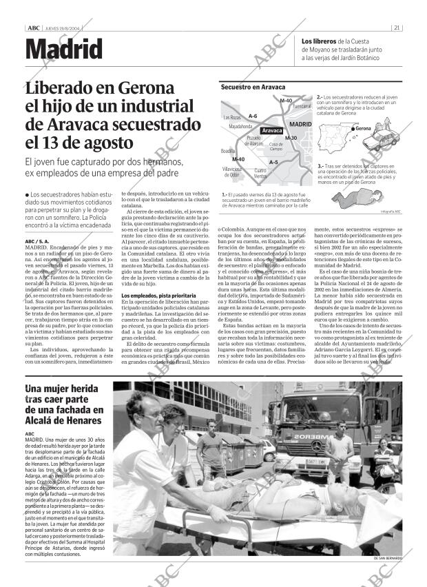 ABC MADRID 19-08-2004 página 21