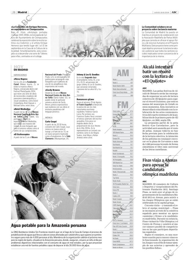 ABC MADRID 19-08-2004 página 28