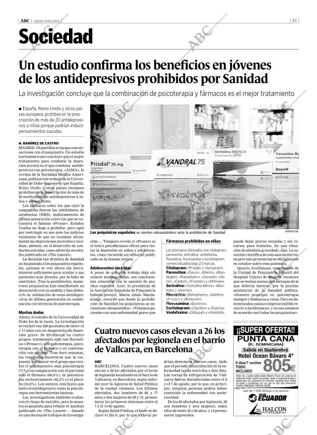 ABC MADRID 19-08-2004 página 33