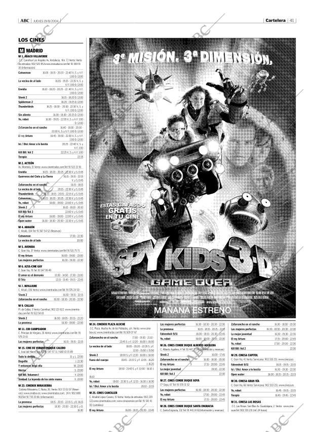 ABC MADRID 19-08-2004 página 41