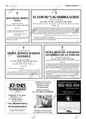 ABC MADRID 19-08-2004 página 49