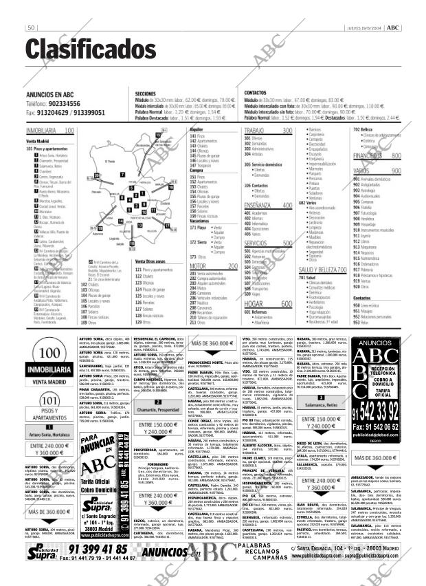 ABC MADRID 19-08-2004 página 50