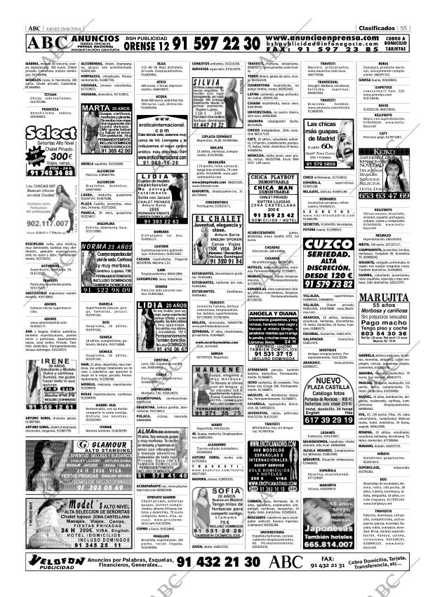 ABC MADRID 19-08-2004 página 55