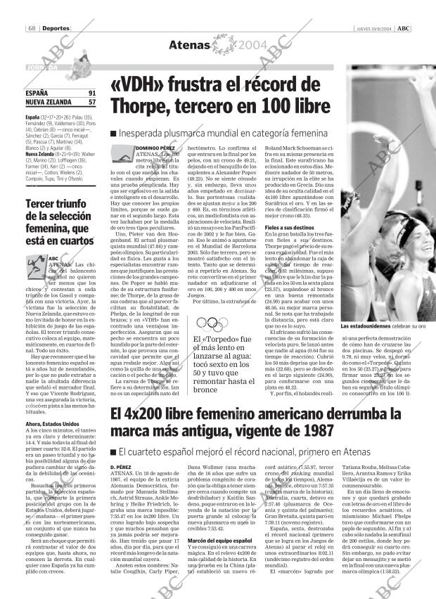ABC MADRID 19-08-2004 página 68