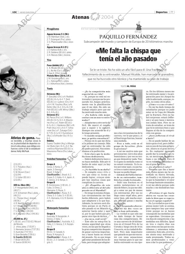 ABC MADRID 19-08-2004 página 77
