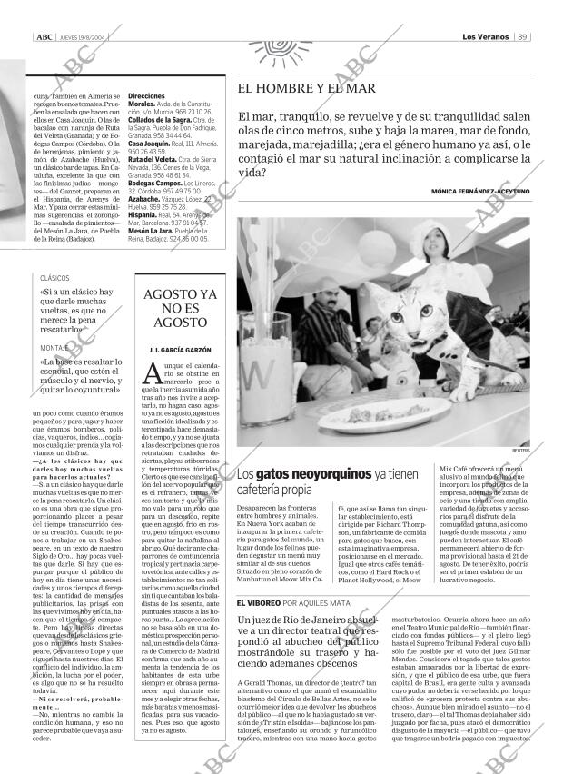 ABC MADRID 19-08-2004 página 89