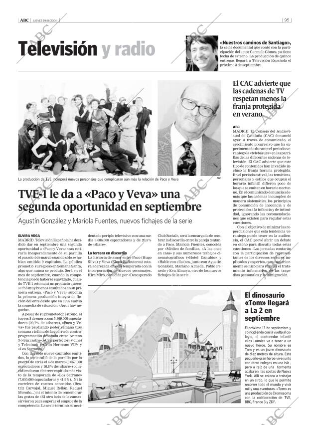 ABC MADRID 19-08-2004 página 95