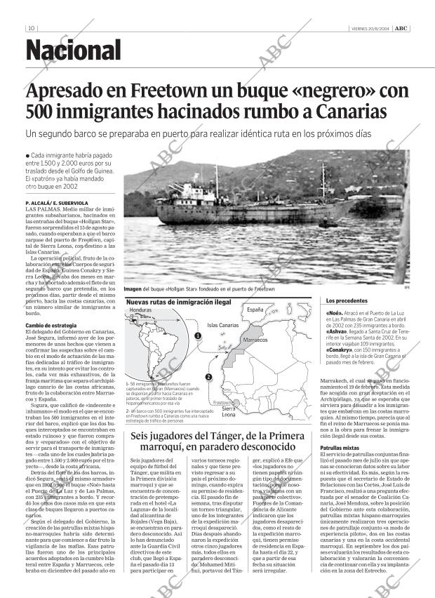 ABC CORDOBA 20-08-2004 página 10