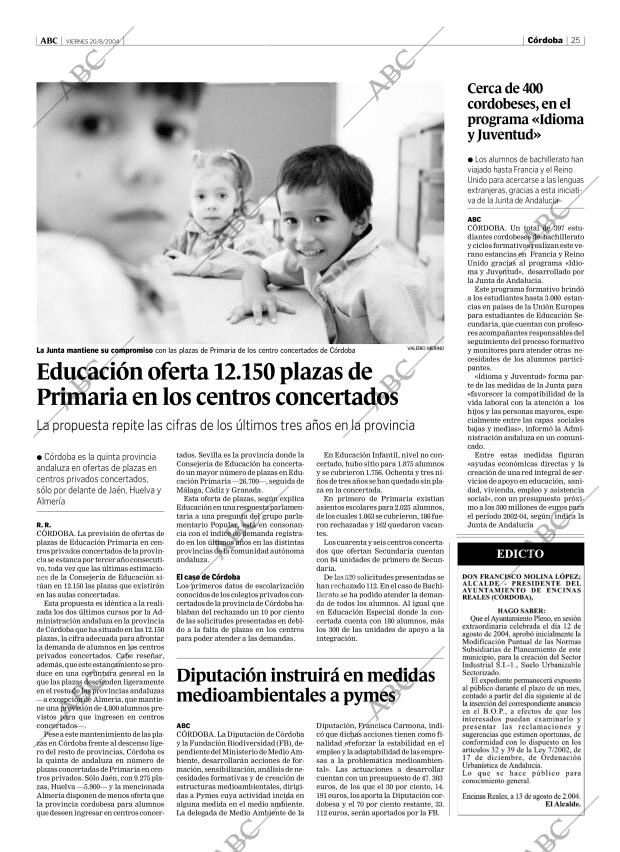 ABC CORDOBA 20-08-2004 página 25