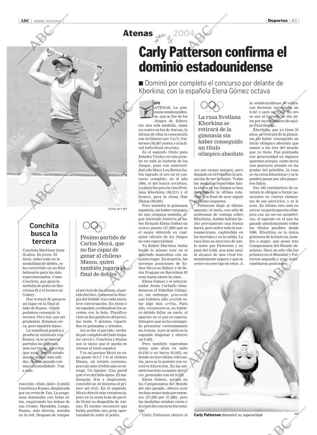 ABC CORDOBA 20-08-2004 página 63