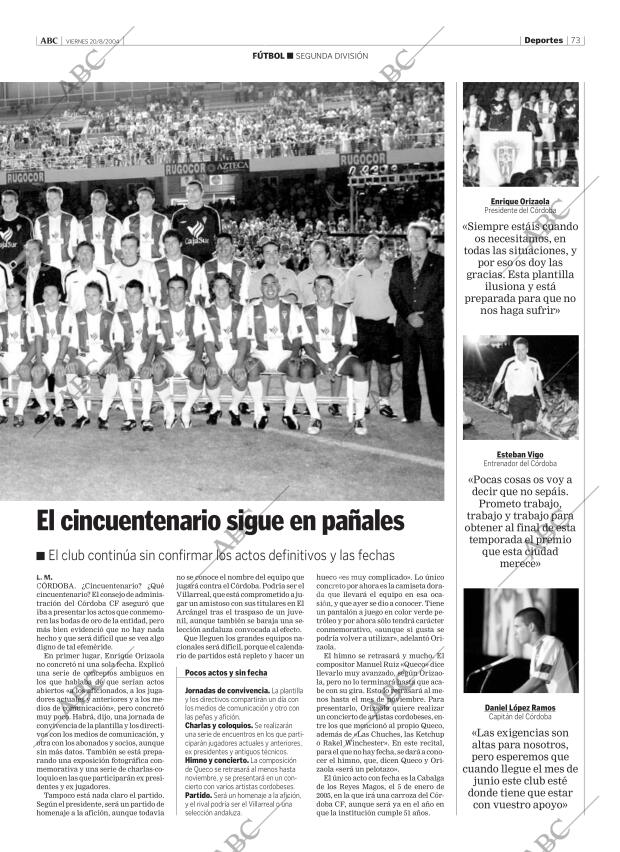 ABC CORDOBA 20-08-2004 página 73