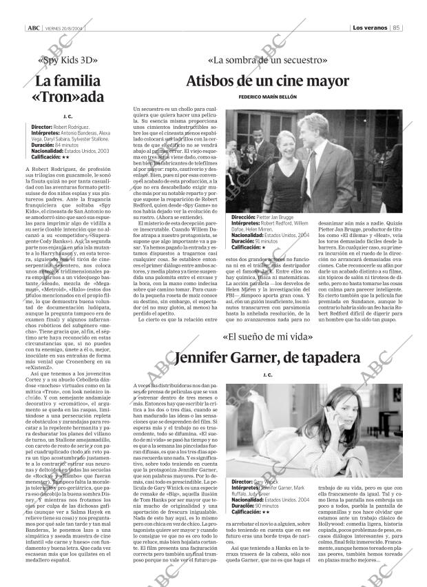 ABC CORDOBA 20-08-2004 página 85