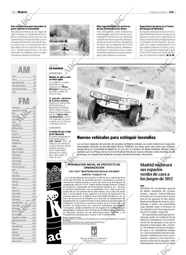 ABC MADRID 20-08-2004 página 30