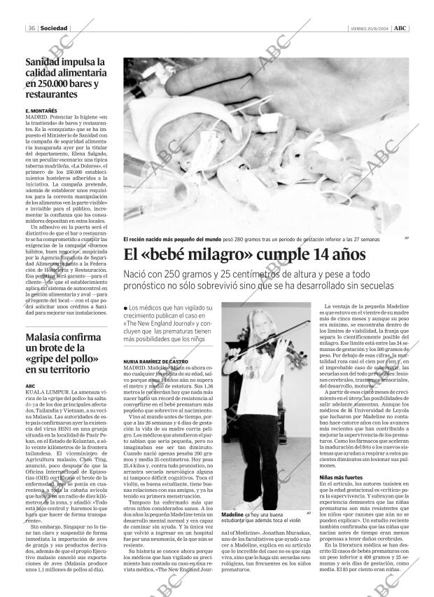 ABC MADRID 20-08-2004 página 36