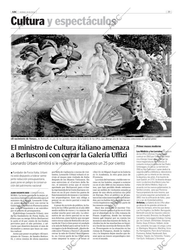ABC MADRID 20-08-2004 página 39