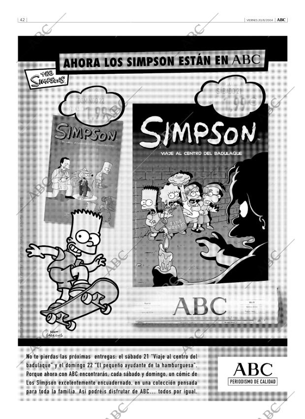 ABC MADRID 20-08-2004 página 42