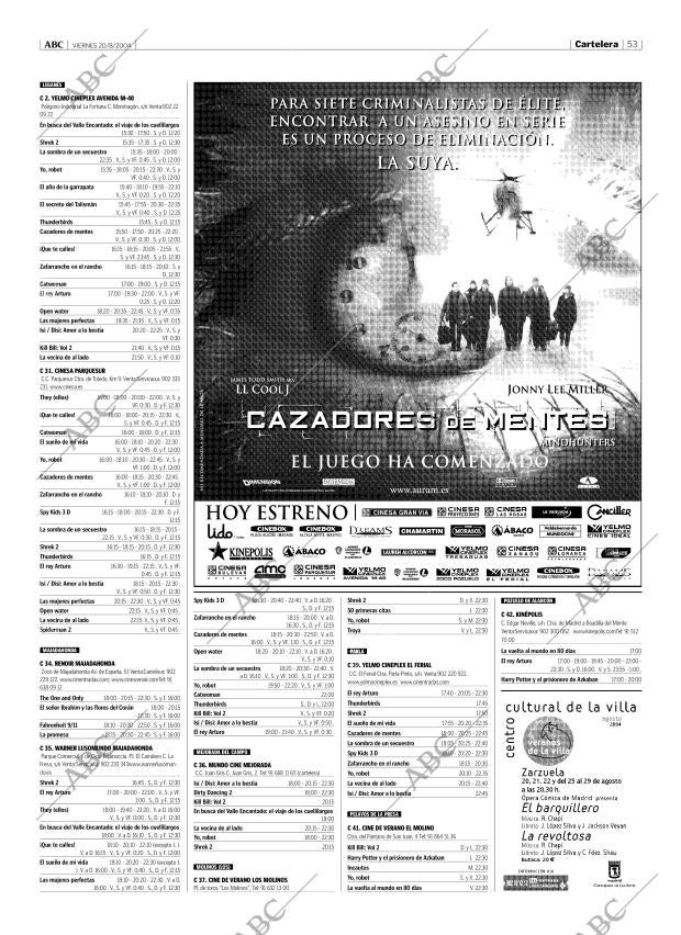 ABC MADRID 20-08-2004 página 53