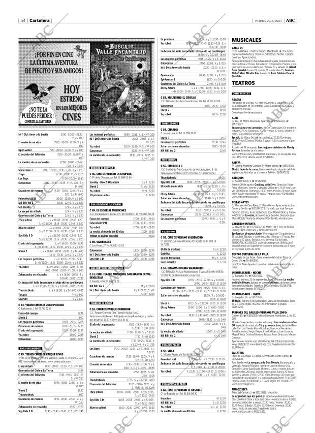 ABC MADRID 20-08-2004 página 54