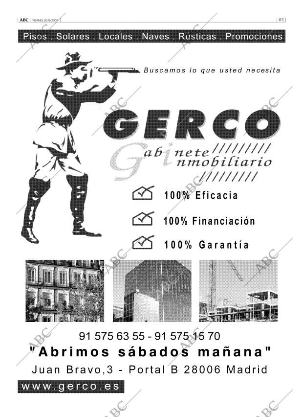 ABC MADRID 20-08-2004 página 63