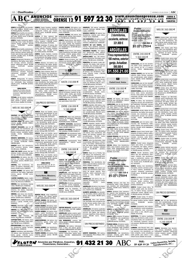 ABC MADRID 20-08-2004 página 66