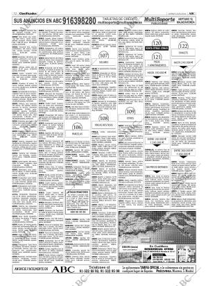 ABC MADRID 20-08-2004 página 72