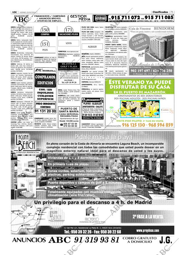ABC MADRID 20-08-2004 página 75